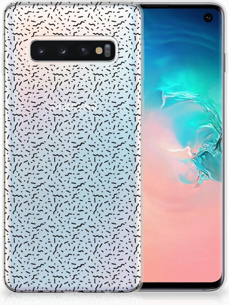 Samsung Galaxy S10 TPU bumper Stripes Dots