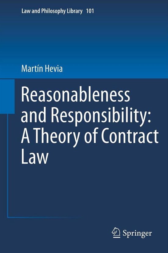 Law and Philosophy Library 101 - Reasonableness and Responsi ... - cover