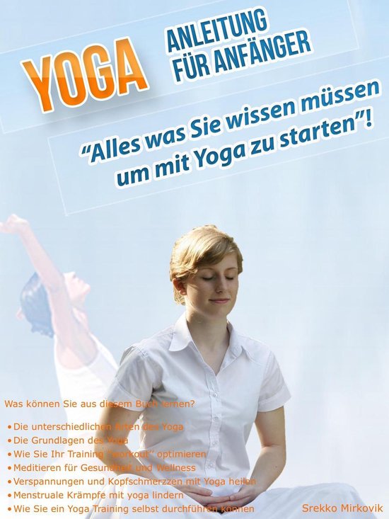 Yoga Anleitung für Anfänger - cover