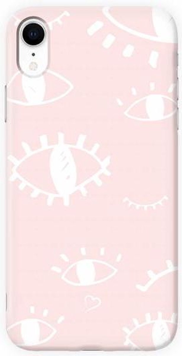 Fashionthings All eyes on you iPhone XR Hoesje / Cover - Eco-friendly - Softcase