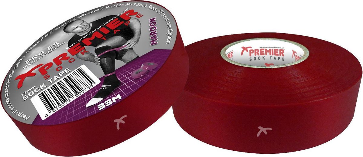 Premier sokkentape - kastanje bruin