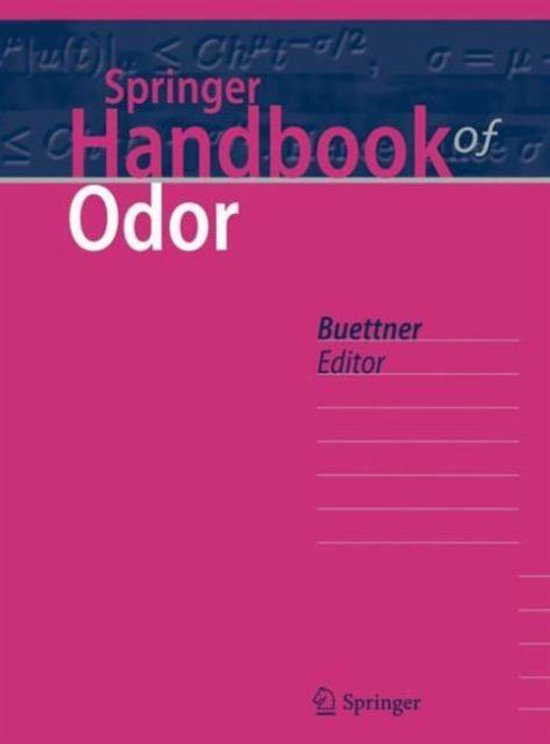 Springer Handbook of Odor - cover