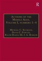 Authors of the Middle Ages. Volume I, Nos 1â€“4