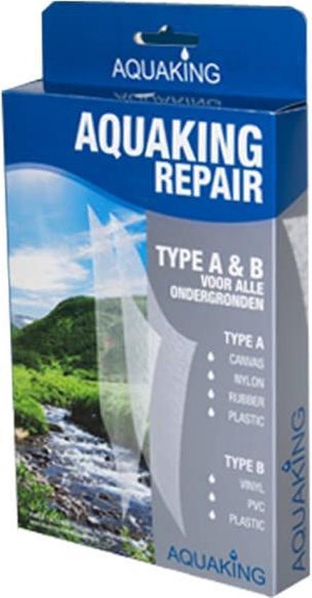 AquaKing Reparatieset A&B - Zwembad - Tassen - Tassen Dames - Zonnescherm - Zwembaden - Zwemband - Zwemband Speelgoed - Jassen Dames - Tussenjas Dames - Vijver - Opblaasboot – Jassen
