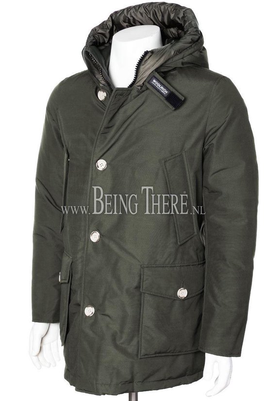Woolrich Jas Heren Maat S Donkergroen