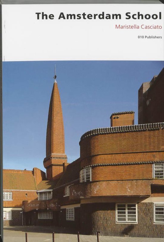 Cover van het boek 'Amsterdam school' van M. Casciato