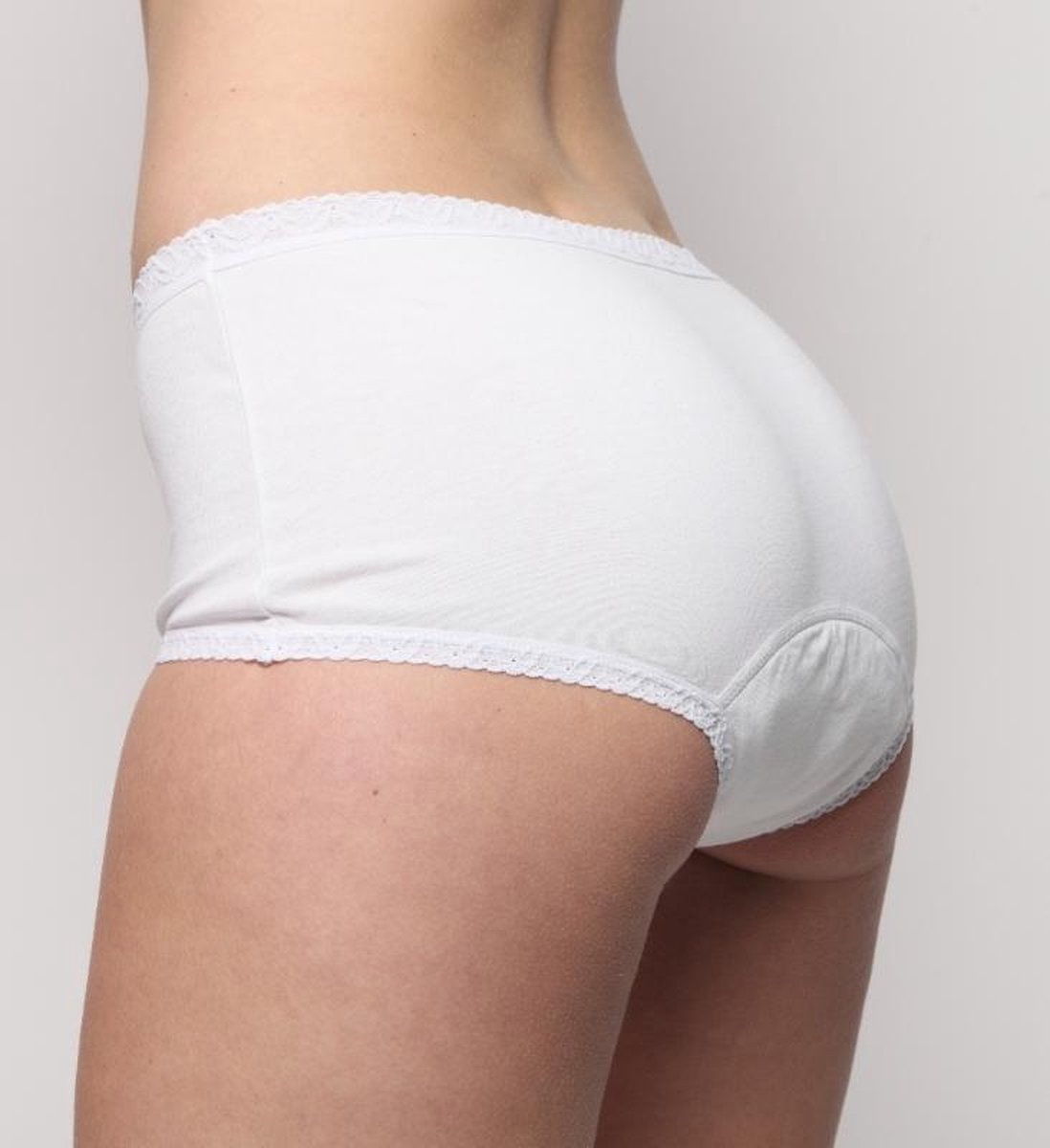 Wasbaar incontinentie slip – Dames absorberend ondergoed – Wit slip maat M  – Zekerheid | bol.com