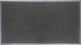 Ikado  Rubberen deurmat zwart groot  91 x 182 cm