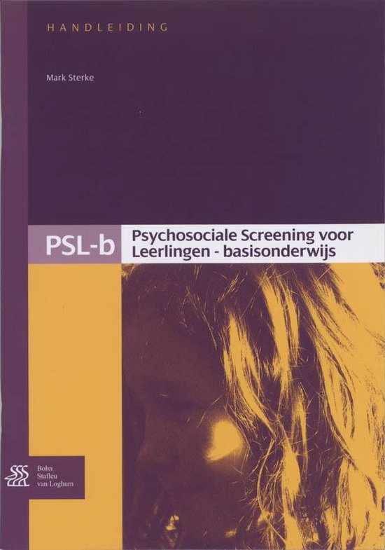 Handleiding Psychosociale Screening voor leerlingen - basiso ... - cover