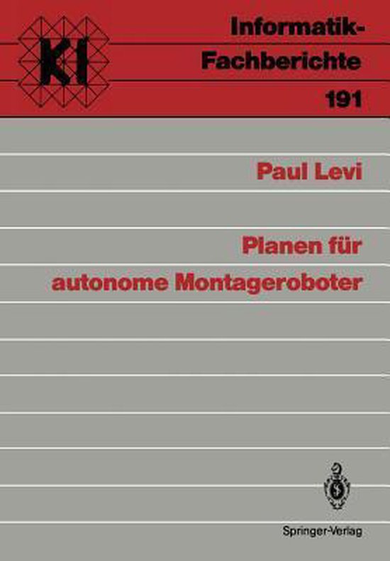 Planen für autonome Montageroboter - cover