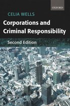 Oxford Monographs on Criminal Law and Justice - Corporations and Criminal Responsibility