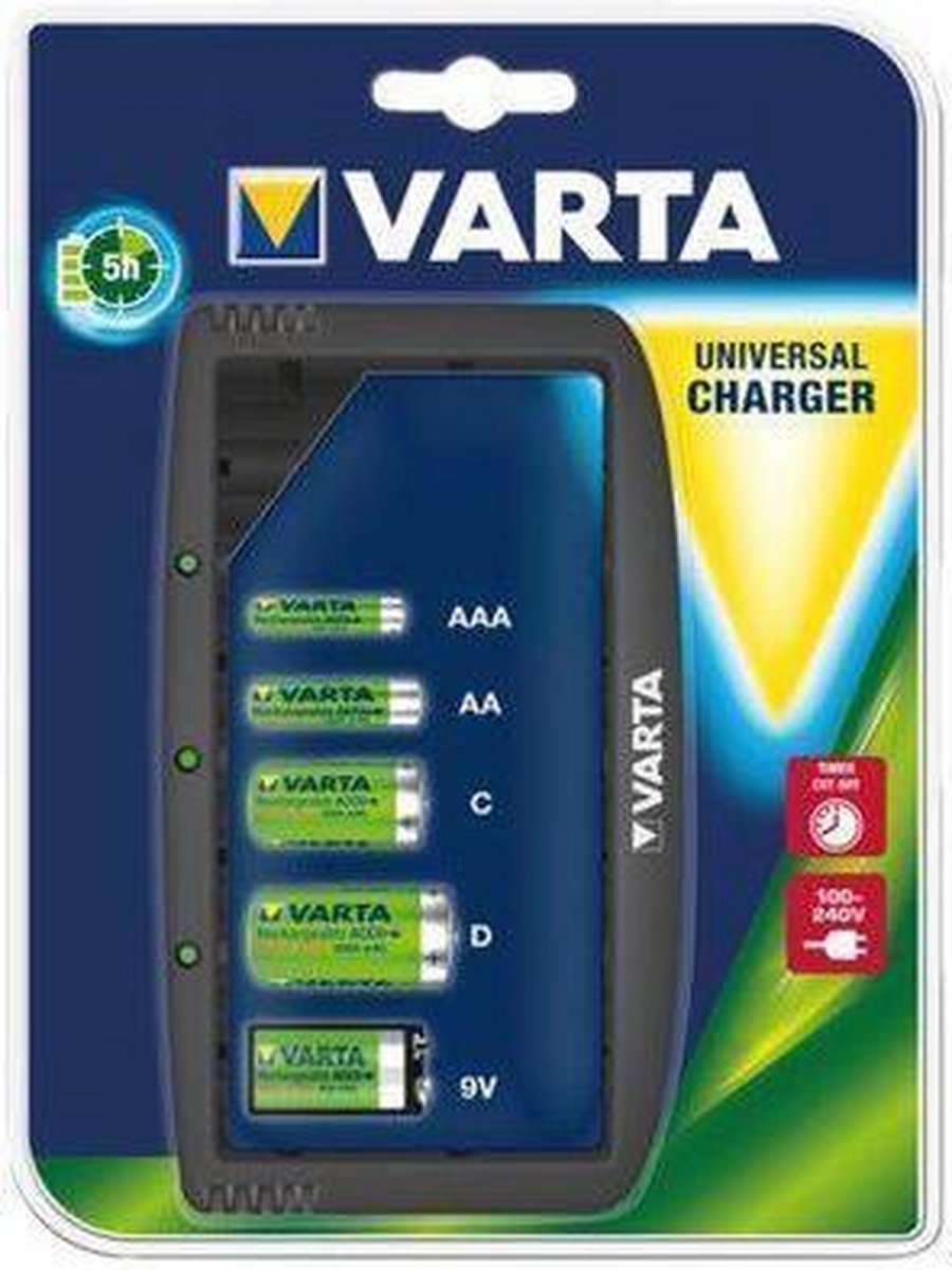 Varta Batterij Oplader Universeel Excl Batterijen - Per Stuk