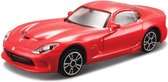 Modelauto Dodge Viper GTS SRT 2013 rood 1:43 - speelgoed auto schaalmodel