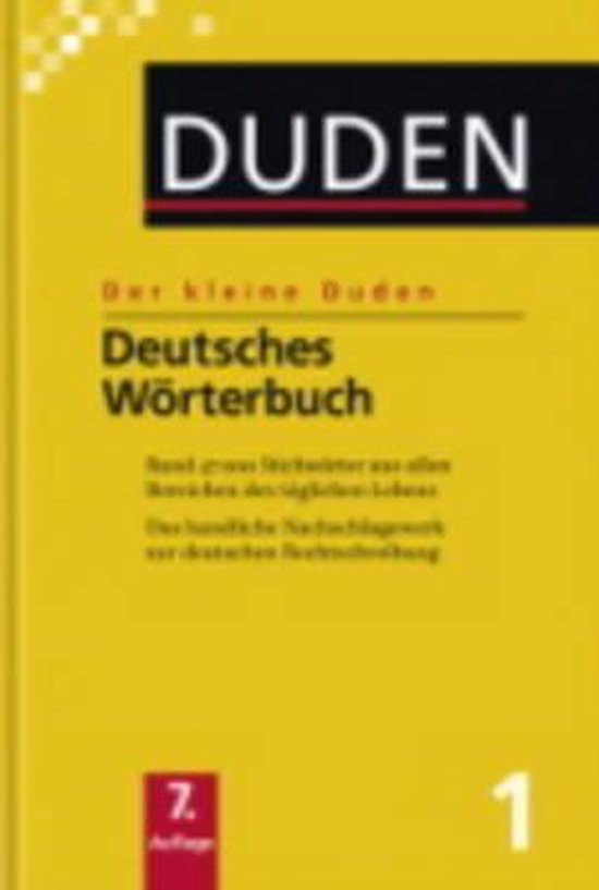 Der Kleine Duden - cover