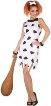Holbewoonster Wilma - verkleed kostuum dames - carnavalskleding - voordelig geprijsd XL (42-44)