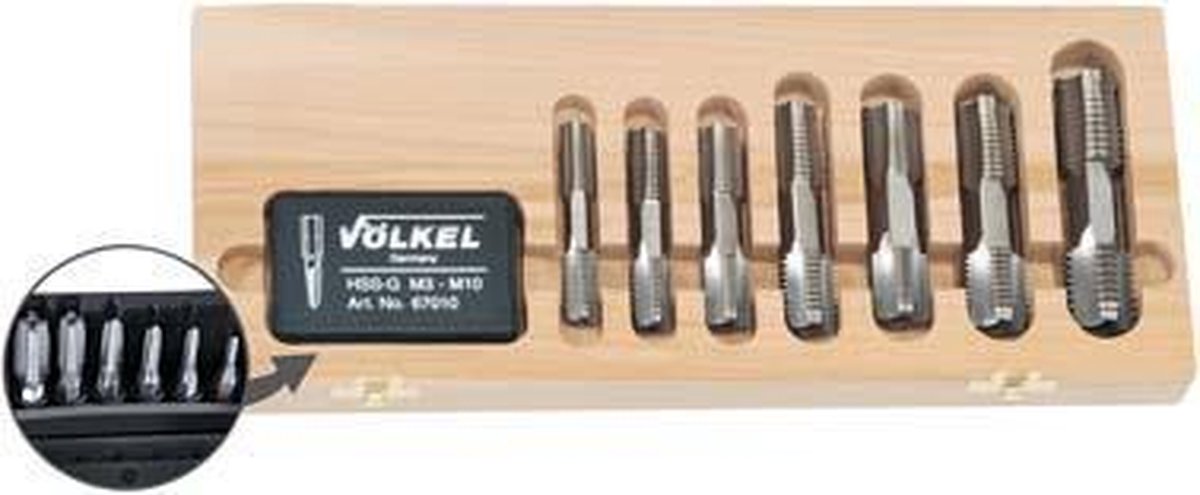 VÖLKEL Handtappenset HexTap G1/8-1″- 48608