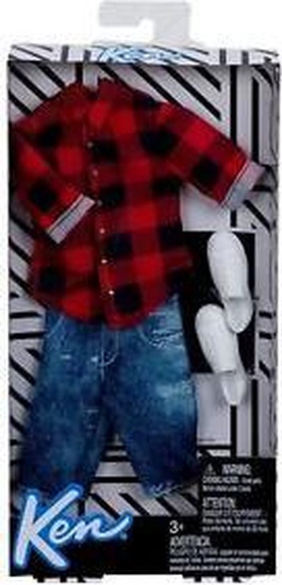 Acrobatiek Ziektecijfers voor mij Barbie Ken Outfit Overhemd - Ken Kleding | bol.com