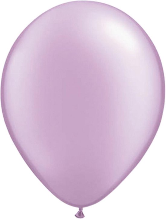 Ballon metallic lavendel Lila 30cm | 100 stuks