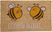 Deurmat - Ooooh Beehive - Kokos - 75 x 45 cm