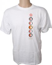Feyenoord T Shirt Oprichting Met Oud Logo Wit Maat M Bol Com