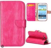 Cyclone wallet case cover Samsung Galaxy S3 i9300 i9305 roze