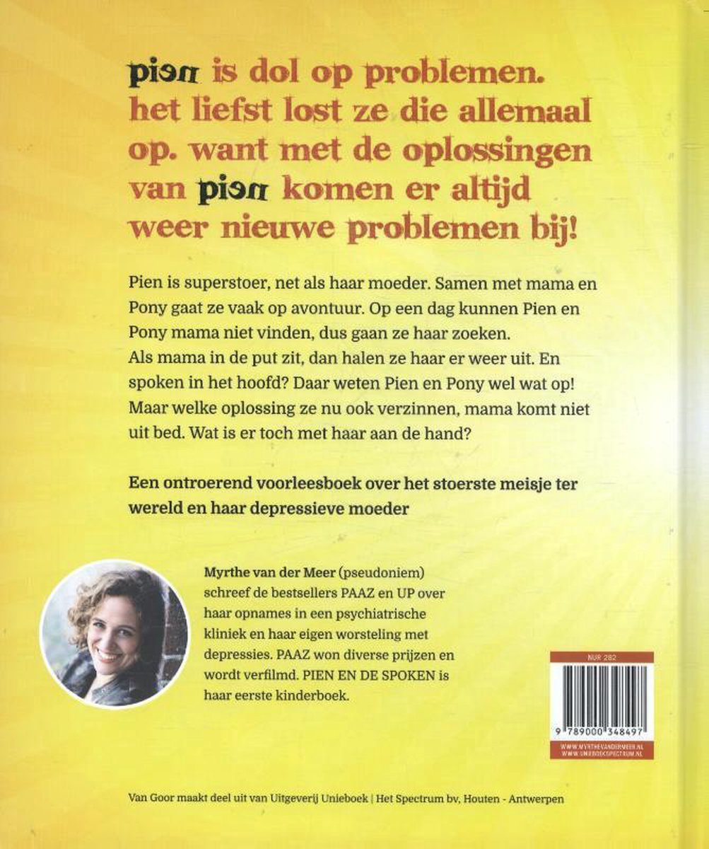 Pien - Pien en de spoken - back cover