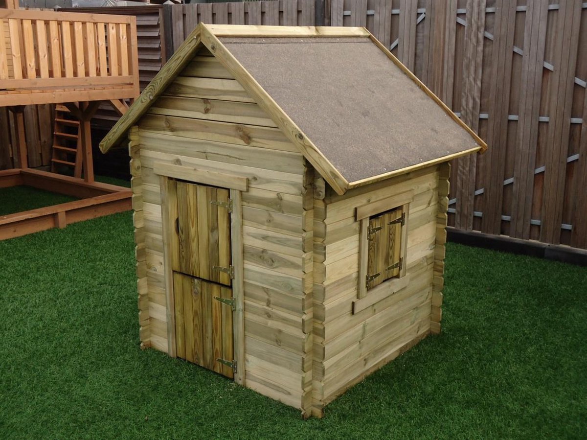 Prestige Garden houten blokhut - Speelhuis | bol.com