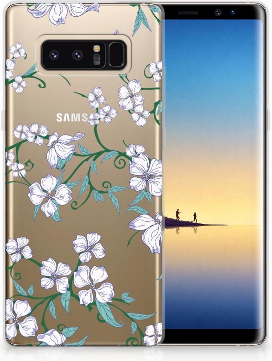 Samsung Galaxy Note 8 Uniek TPU Case Blossom White