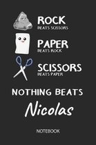 Nothing Beats Nicolas - Notebook