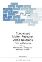 Condensed Matter Research Using Neutrons