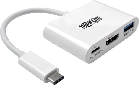 Foto: Tripp lite u444 06n h4u c video kabel adapter usb type c hdmi usb wit