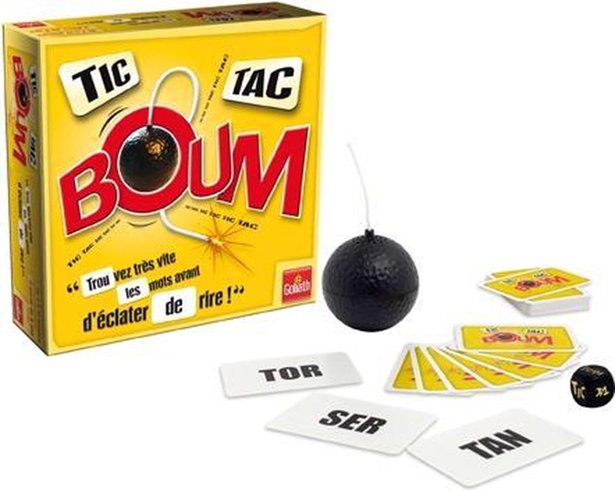 Goliath Tic Tac Boum haricot français - Jeux d'ambiance - Achat & prix