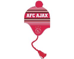 Ajax Muts Junior Met Flappen Met 3 Sterren Rood Wit