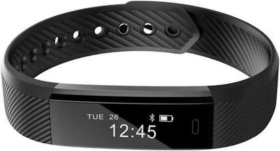 Sportarmband - activity tracker - smart armband - zwart | bol