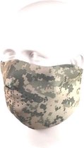 Masque de motard camouflage demi-visage néoprène camouflage numérique ACU