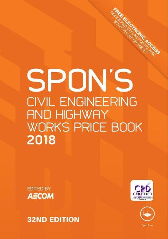 Spon's Price Books - Spon's Civil Engineering and Highway Wo ... - cover