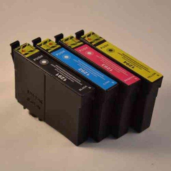 Huismerk Cartridge Epson T1295 T1291 T1294 Multipack Met Chip 1527