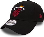 New Era NBA Miami Heat Cap - 9FORTY - One size - Black/Red