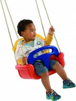 Meegroei Babyschommelzitje Rood-Geel-Blauw