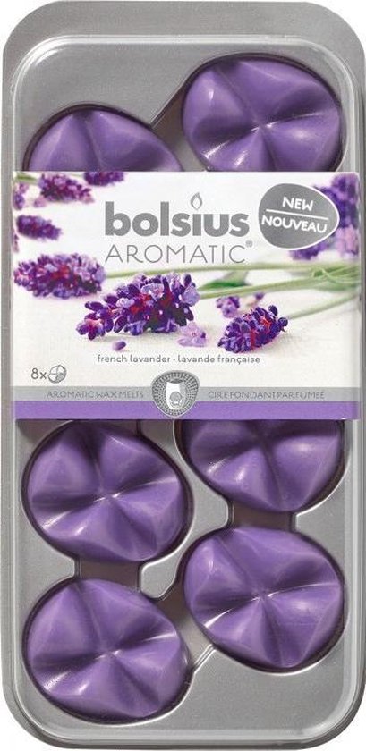 referentie Minder dan Nietje Bolsius Aromatic Wax Melts - Lavendel | bol.com