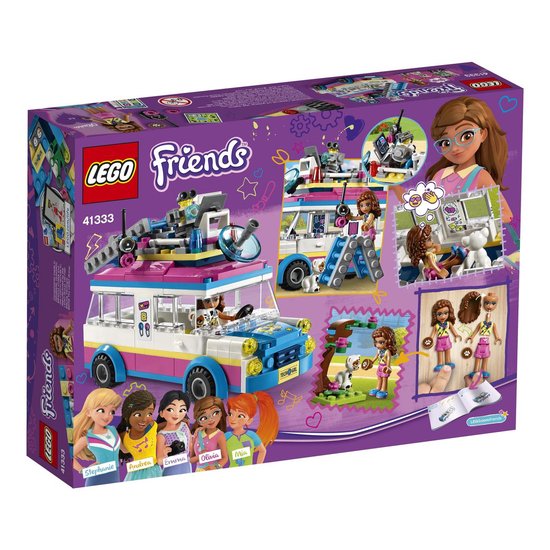 LEGO Friends Le véhicule de mission d'Olivia - 41333 | bol.com