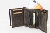 Bear Design Adam Leren Hoge Billfold - Bruin