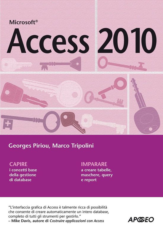 Lavorare con Access 3 - Access 2010 - cover