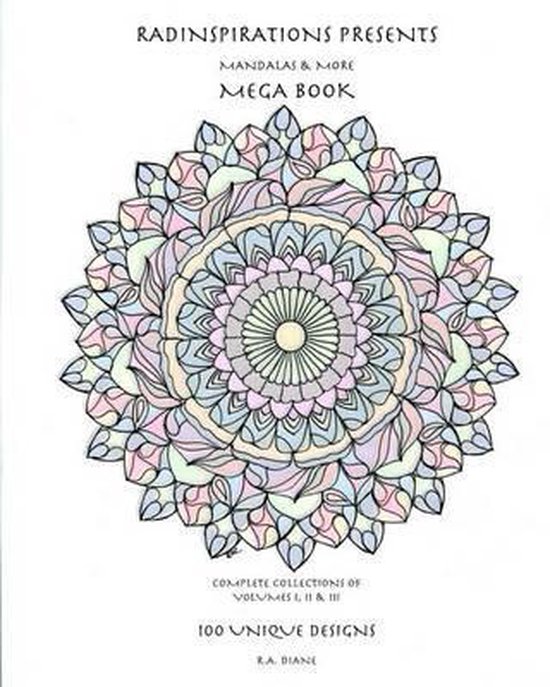 Mandalas & More Mega Book - cover