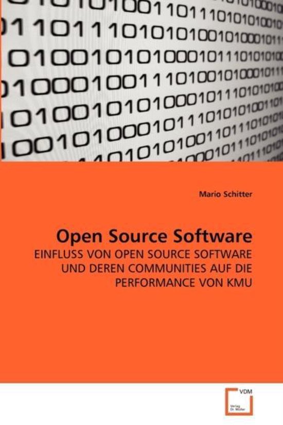 Open Source Software 9783639265361 Mario Schitter Boeken
