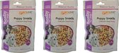 Proline Boxby  puppy snacks  calcium duo bones. Inhoud: 140 gram 3 zakjes
