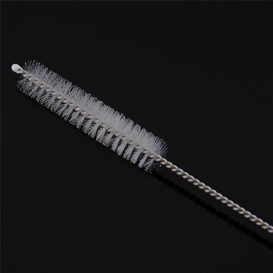 Westmark 4 Pailles En Acier Inoxydable, Coudées, 1 Brosse De