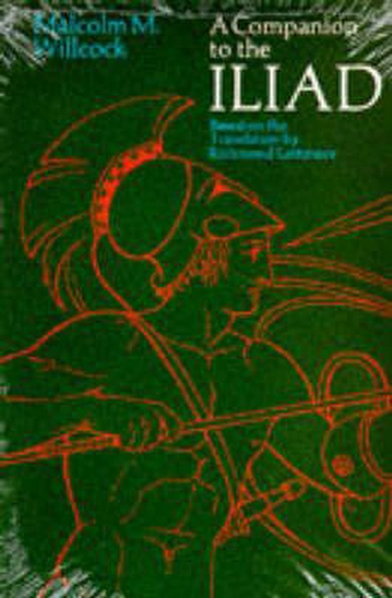 Companion To The Iliad - cover