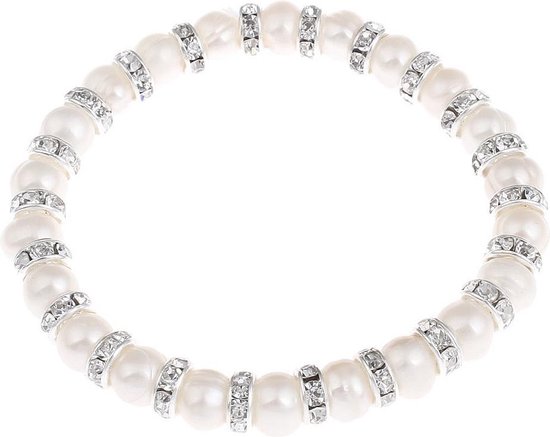 Bracelet de perles d'eau douce Bling Pearl
