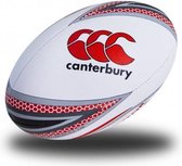 Canterbury Mentre Rugby Ball Flag red/black - Size 5